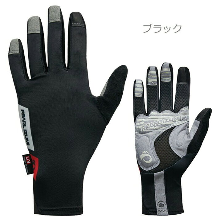 大量入荷 XLサイズ フルフィンガーグローブ 手袋 パールイズミ ロードバイク 自転車 PEARL IZUMI レーシンググローブ Lサイズ ブラック