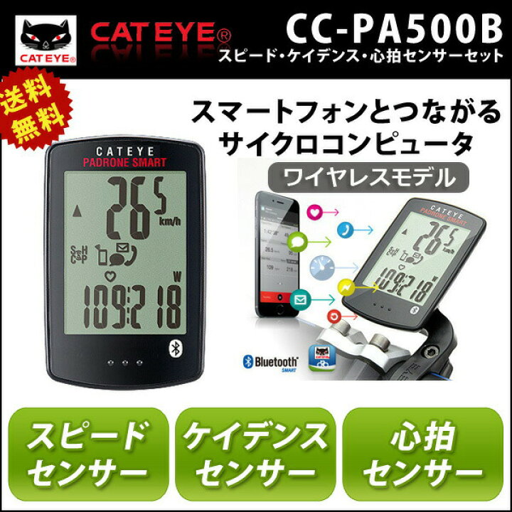 楽天市場】キャットアイ CC-PA500B トリプルワイヤレスキット 