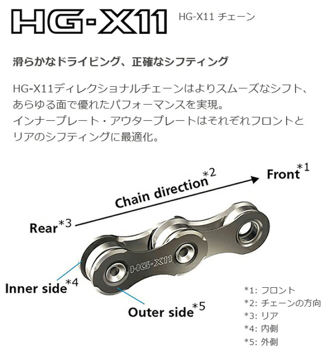 楽天市場】シマノ チェーン CN-HG701 11S 116L チェーンピンタイプ 