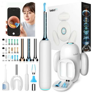 ��10��������Bebird �J�����t�������� 9 ���W���C���X�R�[�v���� ���|�� 3.1mm�ɍ׃����Y �J���� UVC �������ۋ@�\�t�� IP67 �h�� 300mAh ��e�ʃo�b�e���[ �Ƒ��S���Ή� 8 �� 25 �w�b�h�t�� �^��E