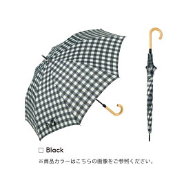 【U-DAY 公式】 スムースジャンプ／ギンガム ブラック ジャンプ傘 親骨63cm 長傘 雨傘 UVカット ユニセックス 撥水 おしゃれ 丈夫 グラスファイバー骨 レディース メンズ 男女兼用 | ワンタッチ ギンガムチェック 晴雨兼用 アンブレラ 日焼け対策 チェック柄 傘 かわいい
