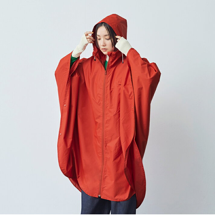 美品 SHIPS×diaplexレインポンチョ （ウォータープルーフポンチョ 