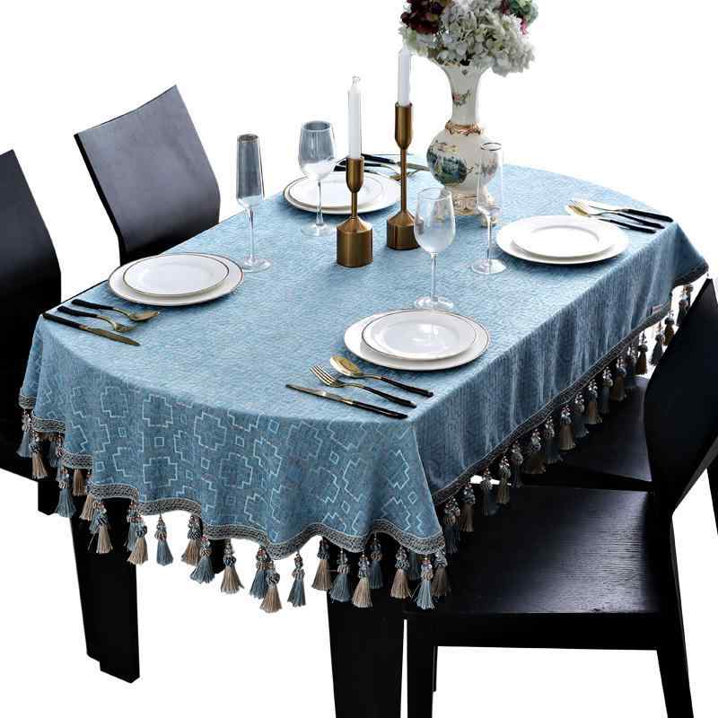 テーブルクロス テーブルカバー ダイニングテーブルクロス 家庭用 シンプル モダン ロング 北欧 おしゃれのサムネイル
