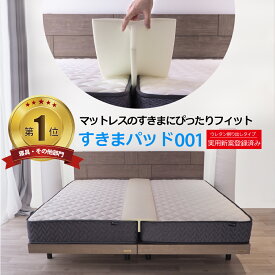 【5の倍数日P5倍】すきまパッド SP001 ファミリーサイズ ベッド用 隙間パッド すきまスペーサー 段差がなくなる スキマパッド 【ひよこクラブ広告掲載】すき間パッド すきま防止 ズレ防止 ベッド スペーサー 連結 マットレス【1年保証】