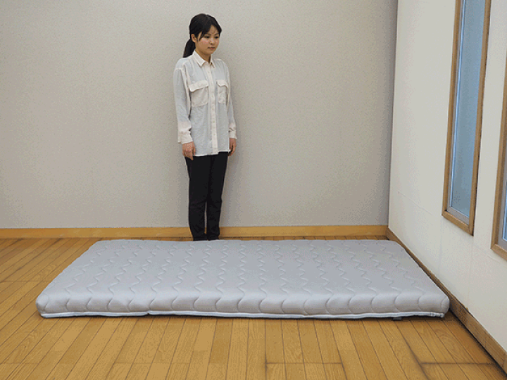 楽天市場】【5の倍数日最大P10倍】折り目のない 薄型 マットレス