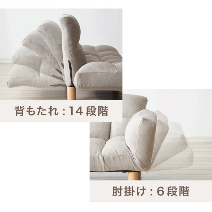 楽天市場】ソファ ソファー 2人掛け コンパクト リクライニング  