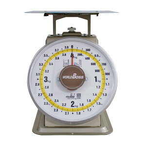 ワールドボス WORLD BOSS 並型上皿自動秤 4kg(代引不可)【送料無料】