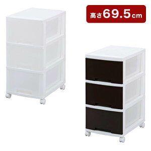 グリーンパル マイライフ リビング収納ボックス 3段 収納ボックス 引き出し 引出し 衣装ケース 衣類ケース 収納ケース チェスト(代引不可)【送料無料】