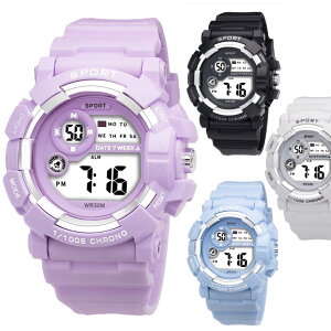 レディース ウォッチ 女性 腕時計 時計 デジタル ウォッチ カジュアル レディース腕時計 かわいい おしゃれ 高校生 ギフト 誕生日