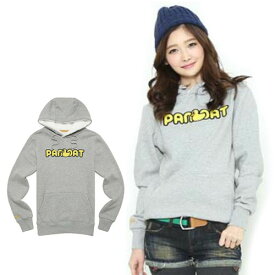 【正規品】POPDUCK HOODY GRAY メンズ レディース 男女兼用 アヒル トレーナー パンコート パーカー 長袖 HOOD フード付き 可愛い アニマル ボア 秋冬 グレー フードボア付き 裏起毛　韓国! 送料無料