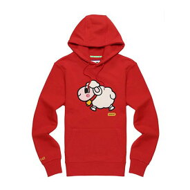 POANCOAT HOOD RED トレーナーフード Tシャツ 羊 フード付き ブルー レッド! 送料無料