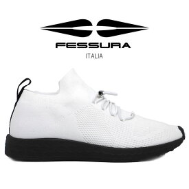 FESSURA RUN SOCK KNIT WHITE レディース サンダル フェスーラ スニーカー レディース ハイカット 靴 イタリア ブランド おしゃれ