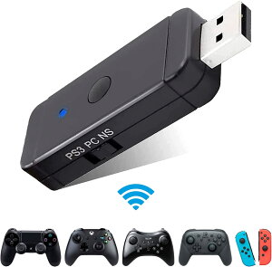 Rg[[ϊA_v^[ PS4/PS3/XCb`Rg[[ϊA_v^[ PS4/Xbox one/WiiU/Switch Pro/Switch Joy-Con ϊRo[^[ڑ/USBP[uڑ ȒPy{戵t