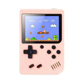 携帯ゲーム機 ポータブル 電子手持ち マカロンポケット レトロハンドヘルド 子供用 内蔵500 大人用 レトロ 贈り物 クリスマスプレゼントに適合 誕生日