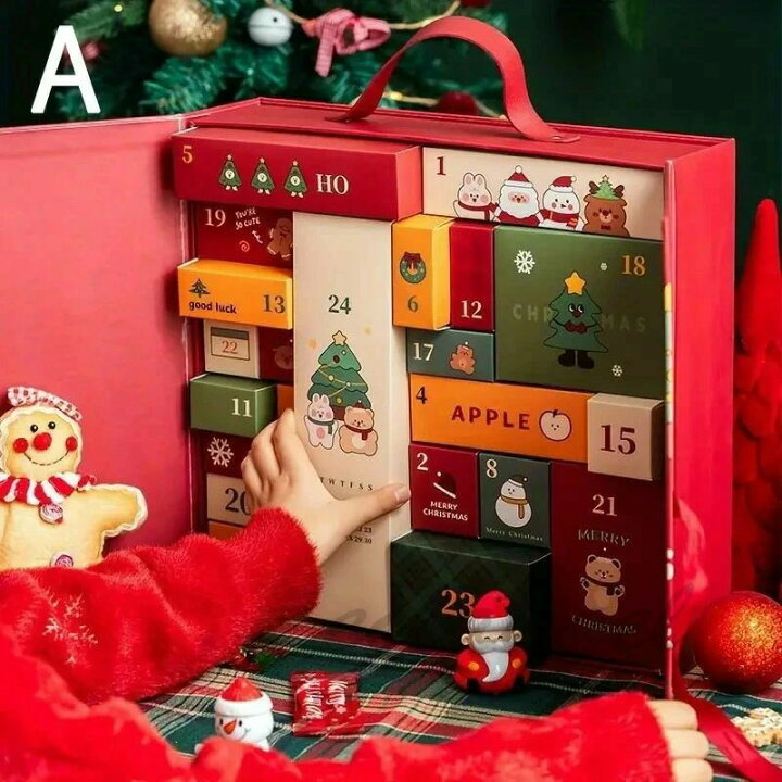 アドベントカレンダー用ミニレター25セットリンツ25年クリスマスチョコ 