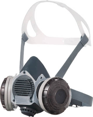 シゲマツ 推奨 防塵マスク 伝声器付 Ｕ２Ｗフィルタ使用 1個 2020秋冬新作 取替式防じんマスク 保護具 DR80U2W