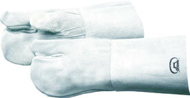 富士グローブ　溶接用3本指手袋　No．2B　【1双】【1111】全長340mm（溶接用品／溶接用保護具）