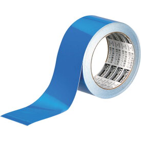 TRUSCO（トラスコ）　蛍光ラインテープ50mmx10m　ブルー　【1巻】【TLK5010B】（テープ用品／反射テープ）