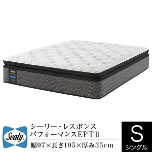 �y���K�̔��X�z�V�[���[ �}�b�g���X �V���O�� ���X�|���X �p�t�H�[�}���X EPT II RESPONSE Performance ���[���s���[�g�b�v�d�l �f�����t���b�N�X�R�C�� Sealy SLEEP SELECT �X���[�v�Z���N�g �x�b�h �x