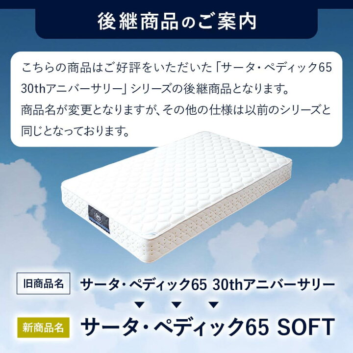 楽天市場】【正規販売店】サータ マットレス クイーンロング 2枚仕様 
