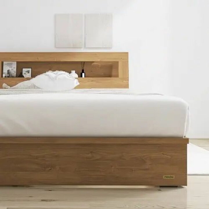 楽天市場】[ベッド クイーン] フランスベッド 幅172cm 収納付き 照明 