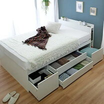 楽天市場】ニトリ ダブルベッド マットレス付きの通販