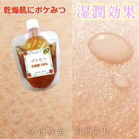 さくら蜂蜜 携帯用生はちみつ 国産 非加熱 無農薬【ポケみつ】 浸潤する生蜂蜜 乾燥肌にお薦め 無農薬 生はちみつの浸潤効果 携帯用ポケットはちみつ100gスパウトパック スーパーフード 生ハチミツ