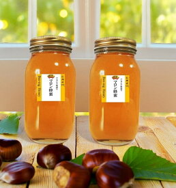 【2026年産 新蜜】マロン蜂蜜 栗 生はちみつ 国産 非加熱 無農薬 栗ハチミツ 無添加 オーガニック 信州 信州産100％ 1kg×2 2000g 国産はちみつ 100％