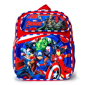アベンジャーズリュック Mサイズ 3Dモールド リュックサック キッズ 子供 男の子 グッズ 子ども バックパック 遠足 旅行 入園 入学 軽量 アイアンマン キャプテンアメリカ ハルク ソー ブラックウィドウ