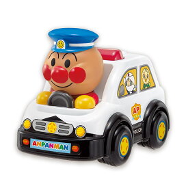 アガツマ アンパンマン おしゃべりパトカー おもちゃ はたらく車 はたらくのりもの 子供 室内 プレゼント 1.5歳以上