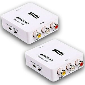 AV to HDMI ϊ Ro[^[ AV to HDMI ϊ [q RCA to HDMI USBP[ut 1080p 720P ϊ RlN^ Ή fW^ AiO I[fBI AV2HDMI ]  