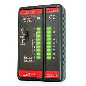 LAN�P�[�u���e�X�^�[ RJ45 RJ11 �Ή� �z���`�F�b�J�[ ���ʃe�X�^�[ �l�b�g���[�N�P�[�u���e�X�^�[ �d�b�� �Ή� �����e�X�g ���[�h�ؑ� FAST SLOW LAN�H�� �l�b�g�C�� �d�C�H�� DIY �P�[�u�� �e�X�^�[