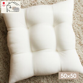 洗える ヌードシートクッション 50×50 肉厚 48×48カバー用 クッション 中身 圧縮せずお届け 日本製 佐川またはヤマト便