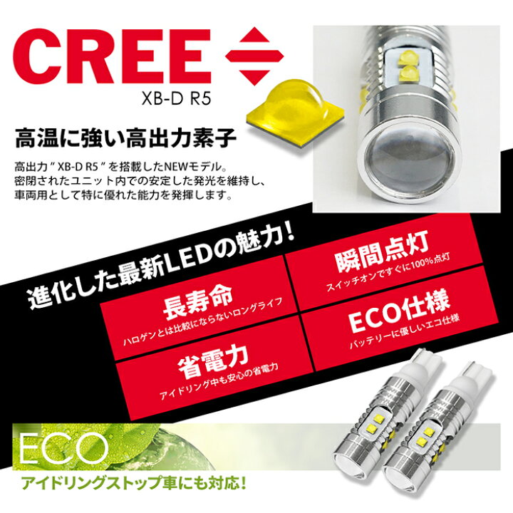 楽天市場】T10 / T16 LED ポジション / バックランプ ホワイト / 白 ウェッジ球 CREE 50W LEDバルブ カー用品 車用品 ポイント消化 おすすめ 送料無料 【ネコポス発送】 : ビーブラックス 楽天市場】T10 / T16 LED ポジション / バックランプ ホワイト / 白 ウェッジ球 CREE 50W LEDバルブ カー用品 車用品 ポイント消化 おすすめ 送料無料 【ネコポス発送】 : ビーブラックス