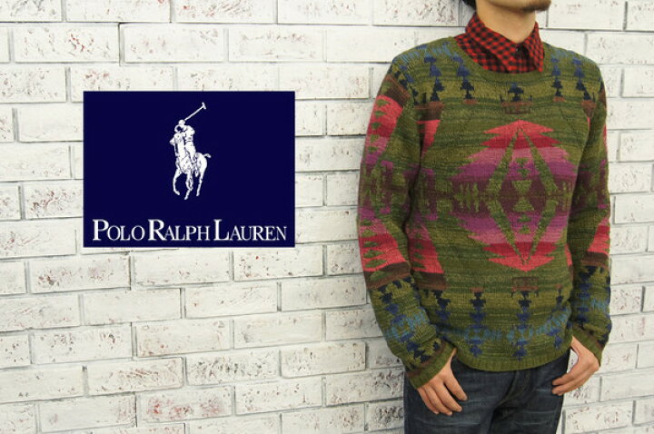 楽天市場】POLO by Ralph Lauren ラルフローレン ネイティブ柄 HAND 
