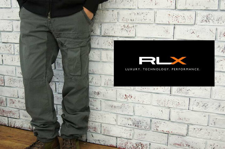 楽天市場】RLX ラルフローレン RLX ミリタリー イージー カーゴ パンツ 