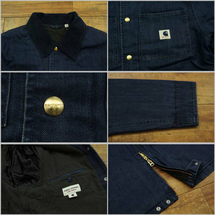 楽天市場】Carhartt CARHARTT×ADAM KIMMEL デニム カバーオール