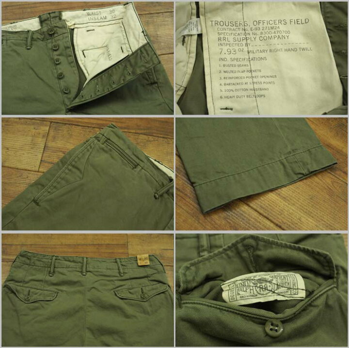 楽天市場】RRL ラルフローレン DOUBLE RL ダブルアールエル TROUSERS 