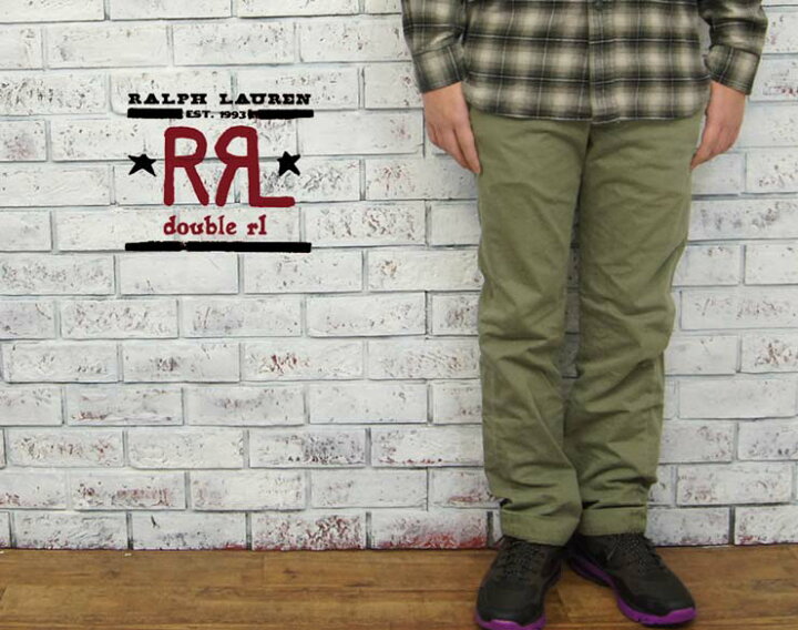 楽天市場】RRL ラルフローレン DOUBLE RL ダブルアールエル TROUSERS 