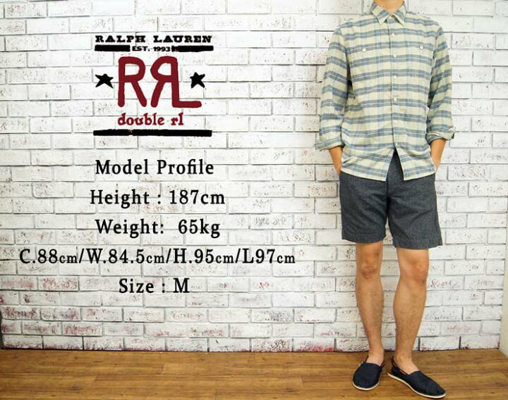楽天市場】RRL ラルフローレン DOUBLE RL ダブルアールエル チェック 