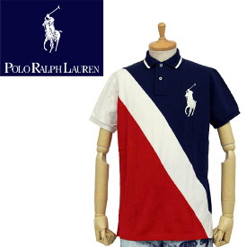 POLO by Ralph Lauren ラルフローレン CUSTOM FIT ビッグポニー トリコロール ポロシャツ