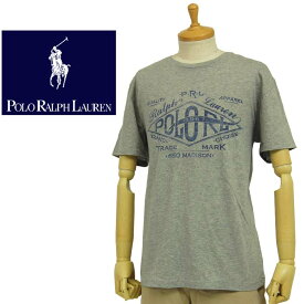 【POLO by Ralph Lauren】ラルフローレン プリント Tシャツ/GRAY