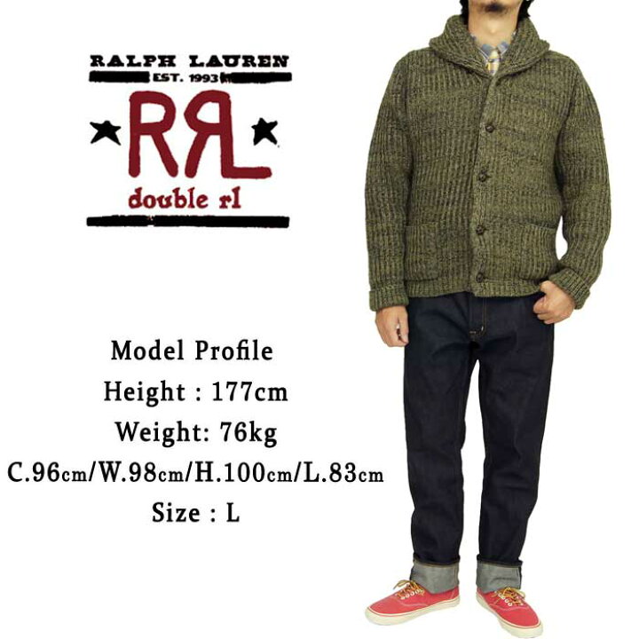楽天市場】RRL ラルフローレン DOUBLE RL ダブルアールエル ショール 