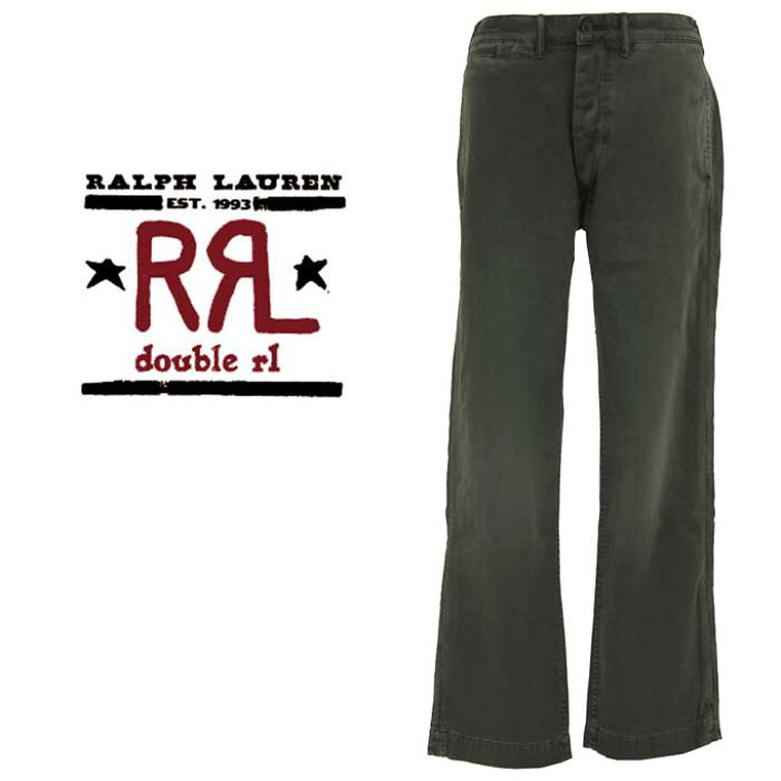 楽天市場】RRL ラルフローレン DOUBLE RL ダブルアールエル 後染め 