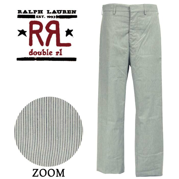 楽天市場】RRL ラルフローレン ダブルアールエル ヒッコリーストライプ  