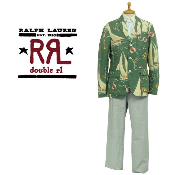 楽天市場】RRL ラルフローレン ダブルアールエル ヒッコリーストライプ 