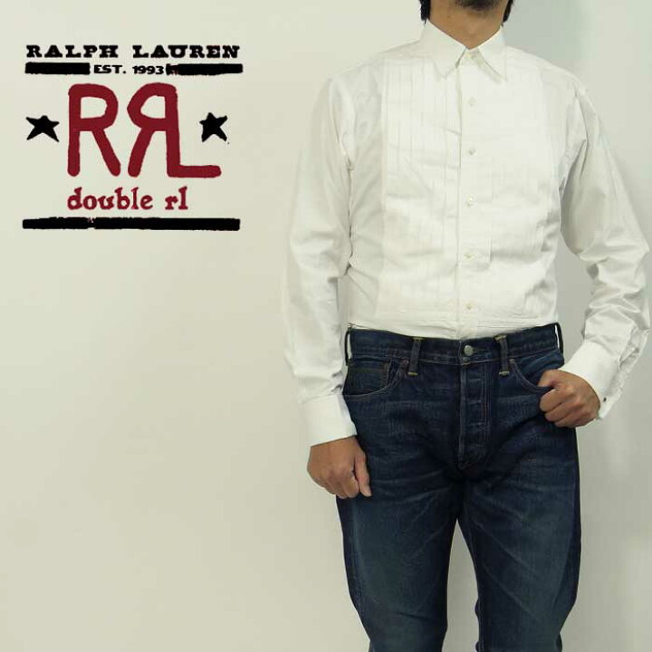 楽天市場】RRL ラルフローレン DOUBLE RL ダブルアールエル ピンタック 