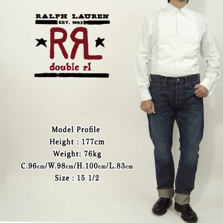 楽天市場】RRL ラルフローレン DOUBLE RL ダブルアールエル ピンタック 