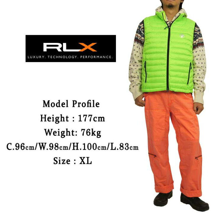 楽天市場】RLX ラルフローレン RLX WATER RESISTANT PACKABLE ダウン 