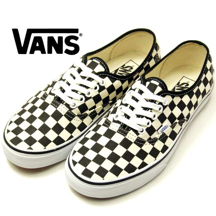 楽天市場】VANS Authentic バンズ オーセンティック チェッカー 
